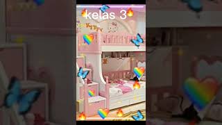 pilih kasur Hello Kitty sesuai kelas 1 sampai 5