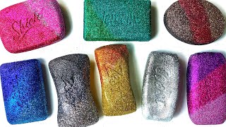 SOFT Glittery Soap Cutting ASMR | Satisfying Sounds | No Talking