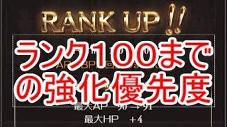 【グラブル】ランク１０１を目指すための強化優先度