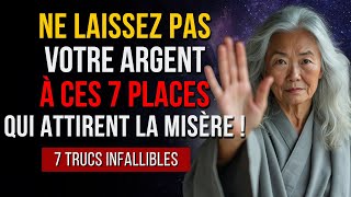 Ne Gardez Pas Votre Argent Ici ! Ces 7 Endroits Attirent la Misère !