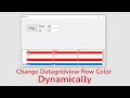 How to Change GridView Row Color Based Condition in C#