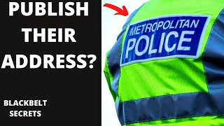 He asked: Can I publish Police Home Addresses?