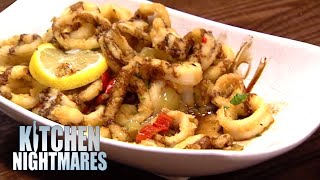 'Crispy Calamari' Is Actually Soggy | Kitchen Nightmares