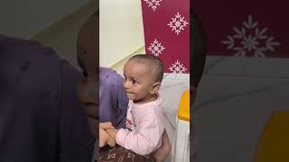 1 year baby Tutu Bhau shouts loudly wildly cute #cutebaby #baby #viral please subscribe