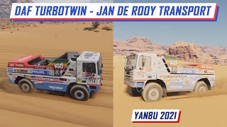 Full Yanbu 2021 | DAF TurboTwin 95 X1 - De Rooy Transport | Dakar Desert Rally PS5