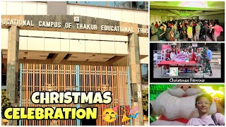 CHRISTMAS Celebration at Thakur college of science \u0026 commerce | Thakur College tour