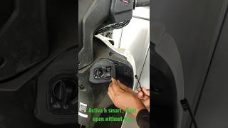 activa h smart / boot open without key #activa  #honda  #youtubeshorts  #smartkey #activa7g