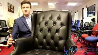 Corringham Traditional Button Office Chair by AtlantisOffice.co.uk