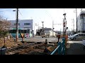 伊豆箱根鉄道・駿豆線【№263】製氷前踏切・通過・走行映像　静岡県三島市南本町