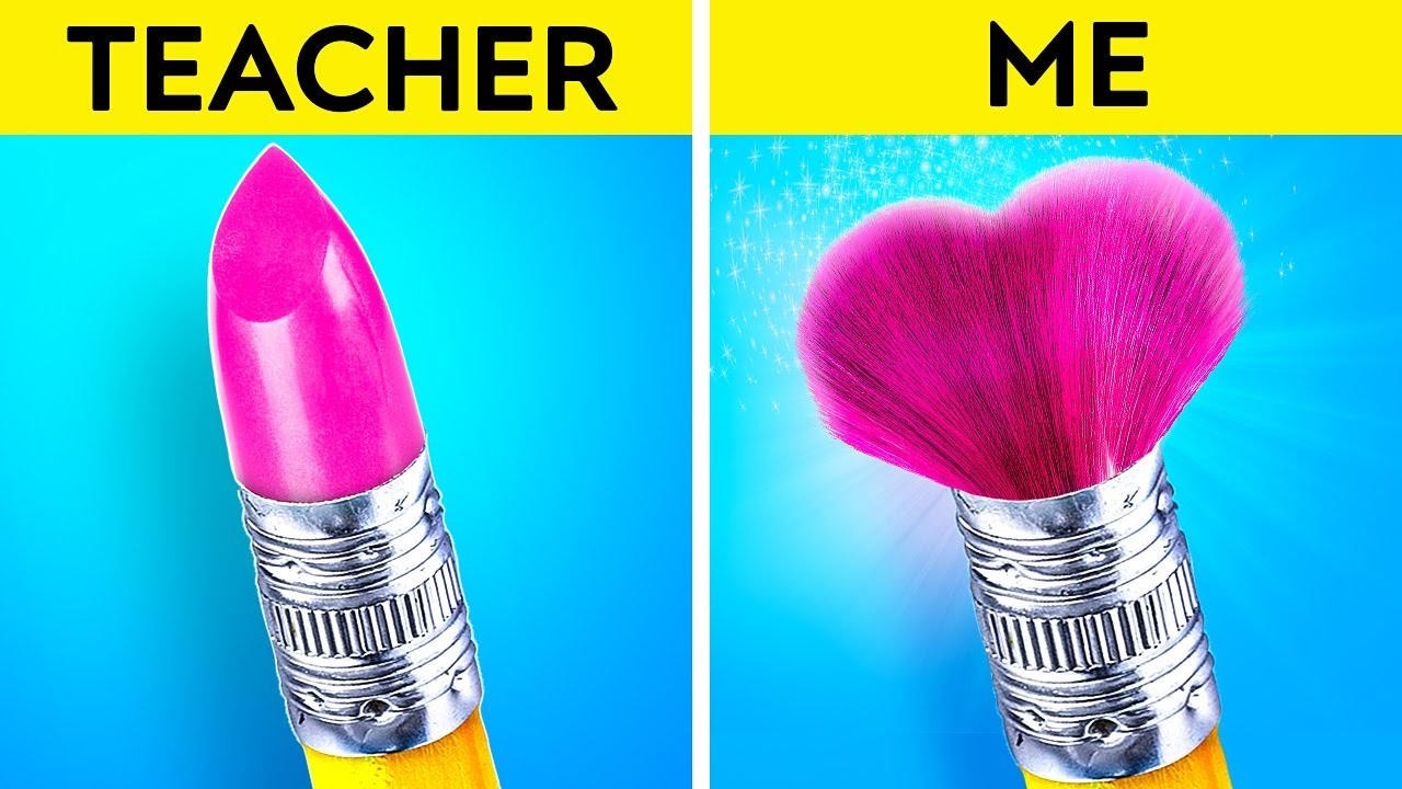 Good Student Vs Bad Student Funny Situations At School Kimdeyir