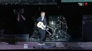 Ed Sheeran - Medley live from AFL Grand Final Post Match Concert 27 September 2014