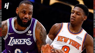 New York Knicks vs Los Angeles Lakers - Full Game Highlights | February 5, 2022 | 2021-22 NBA Season