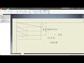 스터디캐드캠 생산자동화기능사 모델링 → 2d도면 작업 연습도면 1