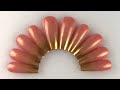 how to make press on nails gold chrome ombre nails new nail art video