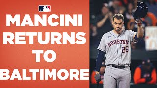 Trey Mancini makes emotional return to Baltimore! Receives warm welcome back!