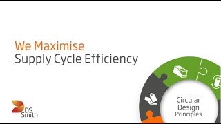 DS Smith's Circular Design Principles - Supply Cycle Efficiency