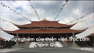 Tommy Tran đi thiền viện trúc lâm Chánh Giác rất rộng và đẹp