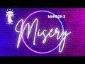 Maroon 5 - Misery with Lyrics