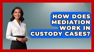 How Does Mediation Work In Custody Cases? - Better Family Relationships