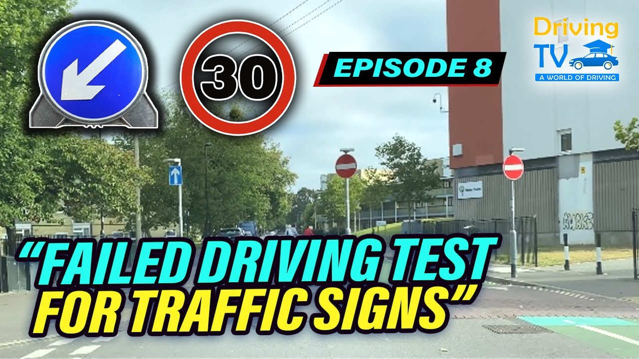 Failing Driving Test For Traffic Signs - Not Responding To Traffic ...