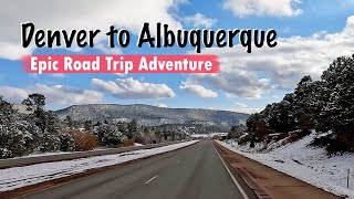 Denver to Albuquerque Road Trip | AMAZING SOUTHWEST USA ADVENTURE