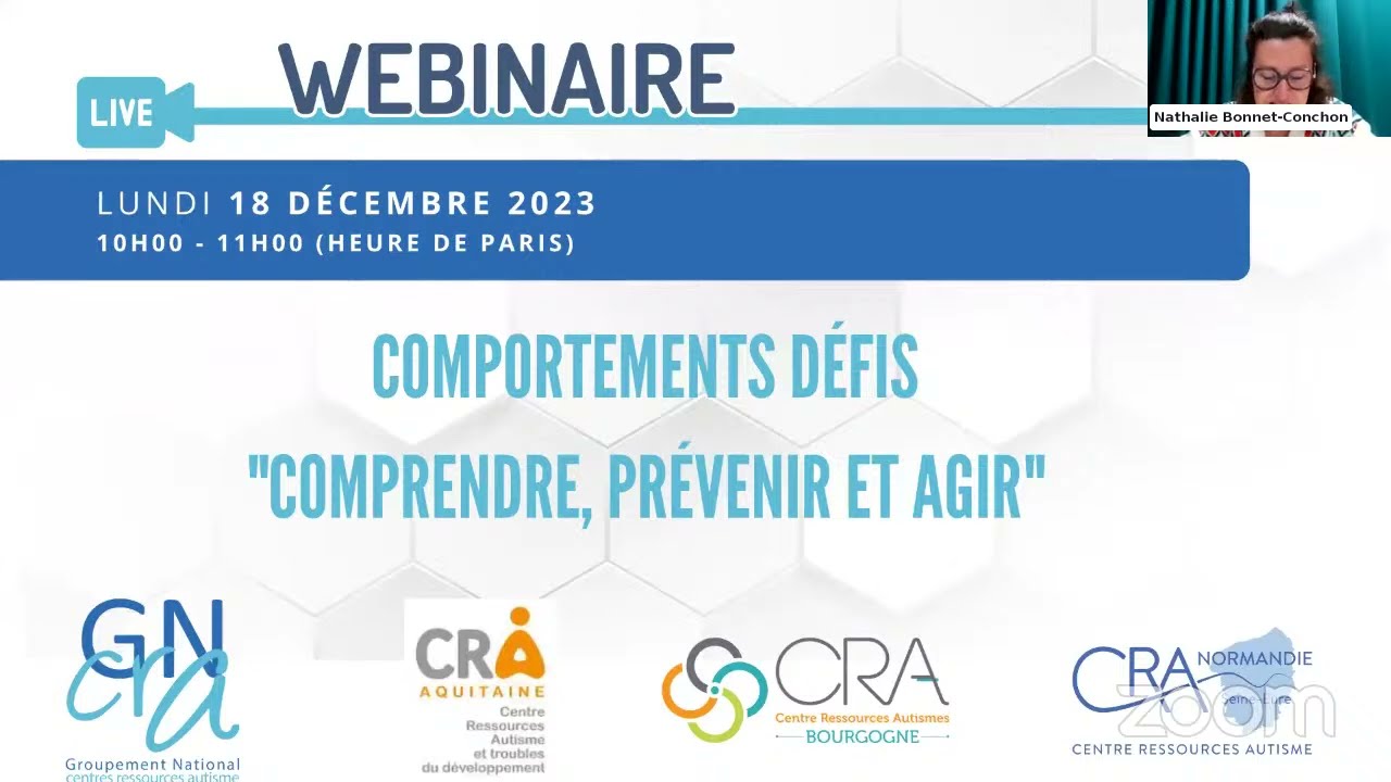 Webinaire Du GNCRA / Comportements Défis : Comprendre, Prévenir Et Agir ...