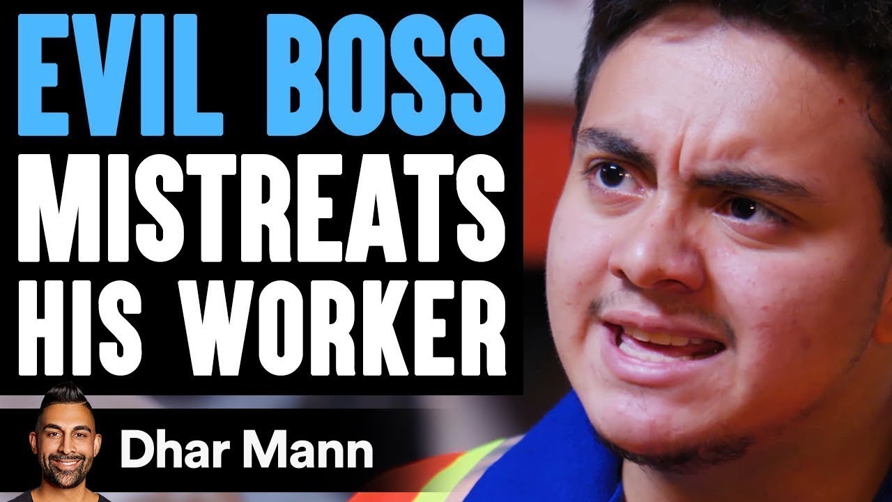 Evil BOSS MISTREATS His WORKER ft. @Benny Soliven | Dhar Mann