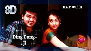 Ding Dong Song | 8D | Ji | Vidyasagar | Use Headphones