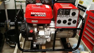 Let's convert my Honda Generator Engine from Pull Start to Electric Start! Cool Project...