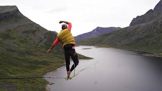 2.8km - crossing the longest slackline in the world