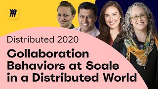 Collaboration Behaviors at Scale in a Distributed World | Miro Distributed 2020