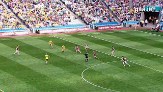 MICHAEL MURPHY AUSSIE RULES STYLE CATCH + POINT - DONEGAL V GALWAY 2015 FOOTBALL CHAMPIONSHIP