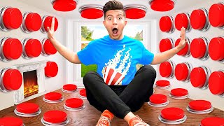 I Filled My House with 100 Mystery Buttons... *only one lets you escape*