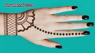 So Simple 2025 New Mehndi || Very Easy Latest Mehandi || Mehandi Ke Design 2025