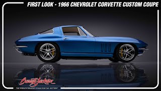 FIRST LOOK - 1966 Chevrolet Corvette Custom Coupe - BARRETT-JACKSON 2023 SCOTTSDALE AUCTION