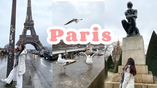 🇫🇷VLOG 【上集】在巴黎被偷... 登凱旋門😍羅丹美術館沈思者本尊