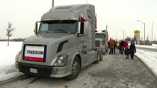 What are the demands of those convoying to Ottawa?