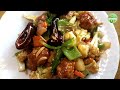 ကုန်းဘောင်ကြီးကြော် kung pao pork meatballs stir fry burmese recipes chinese food