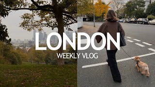 LONDON WEEKLY VLOG | Notting Hill, My Scarf Collection \u0026 Greenwich Park