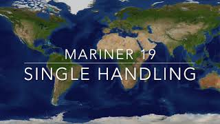 Single handling and avoiding squall on a Mariner 19 Trailer Sailer.