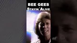 BEE GEES official clip - STAYIN ALIVE #shorts #beegees #jivetubin #love