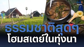 ธรรมชาติสุดๆ โฮมสเตย์ในทุ่งนา | เรื่องดีมีอยู่จริง