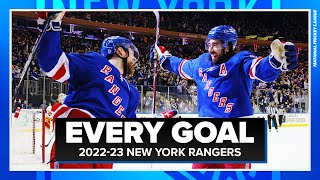 EVERY GOAL: New York Rangers 2022-23 Regular Season