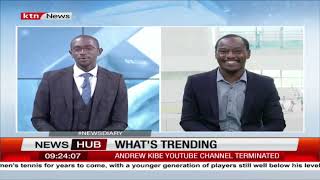 What's trending with Roy Kanyi: Andrew Kibe loses YouTube channel, Apple launches iPhone 15