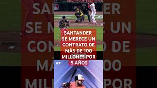 Santander, un contrato de más de 100 millones por 5 años? #mlbdeportes #mlb