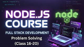 Node.js Practice Problems | Callbacks, Callback Hell, Promises & Chaining Explained (Full Stack)