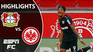 Leon Bailey sparks Bayer Leverkusen win vs. Eintracht Frankfurt | ESPN FC Bundesliga Highlights