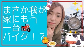 【バイク女子】まさか我が家にもう一台バイク納車！？｜ドラッグスター250｜CBR250RR