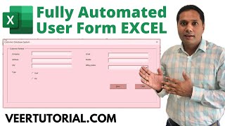 Data Entry Form Fully Automated in Excel Step by Step Learning Excel VBA
