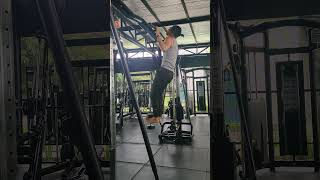 22 Lbs / 10 KG Weighted Pull Up For 10 Reps @ 141 Lbs / 64 KG Bodyweight // SET 1.